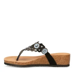 Mules Entredoigt NOIR Femme
