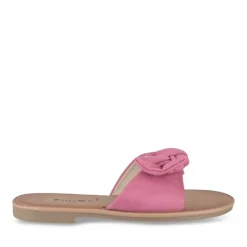 Mules FUSCHIA Femme Motif Uni A Enfiler