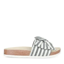 Mules Liège BLANC Femme A Enfiler
