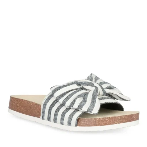 Mules Liège BLANC Femme A Enfiler