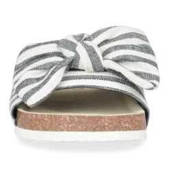 Mules Liège BLANC Femme A Enfiler