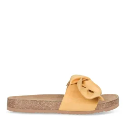 Mules Liège JAUNE Femme A Enfiler
