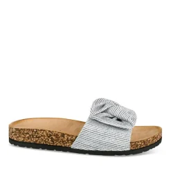Mules Liège MARINE Femme Motif A Pois A Enfiler