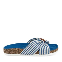 Mules Liège MARINE Femme Motif Uni A Enfiler