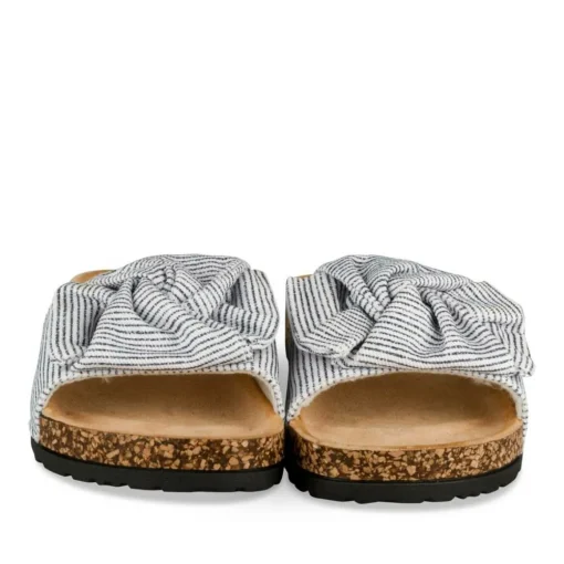 Mules Liège MARINE Femme Motif A Pois A Enfiler