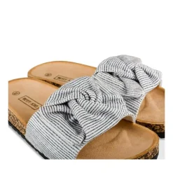 Mules Liège MARINE Femme Motif A Pois A Enfiler