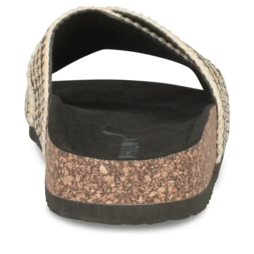 Mules Liège NOIR Femme Motif Uni