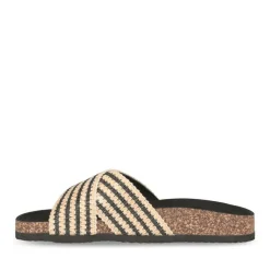 Mules Liège NOIR Femme Motif Uni