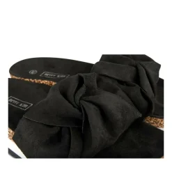 Mules Liège NOIR Femme Motif Uni A Enfiler