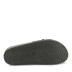Mules Liège NOIR Femme Motif Chaîne A Enfiler