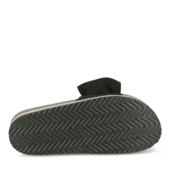 Mules Liège NOIR Femme Motif Uni A Enfiler