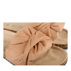 Mules Liège ORANGE Femme Motif Uni A Enfiler