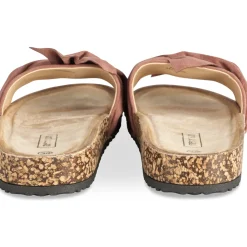 Mules Liège ROSE Femme Motif Uni A Enfiler