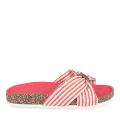 Mules Liège ROUGE Femme