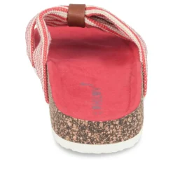Mules Liège ROUGE Femme