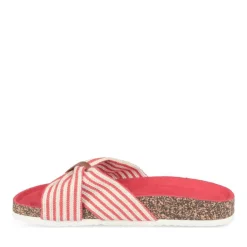 Mules Liège ROUGE Femme