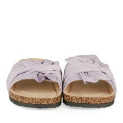Mules Liège VIOLET Femme Motif Uni A Enfiler