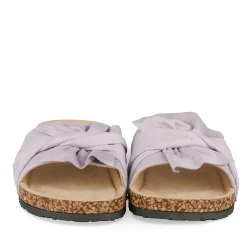Mules Liège VIOLET Femme Motif Uni A Enfiler