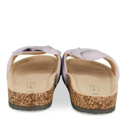 Mules Liège VIOLET Femme Motif Uni A Enfiler