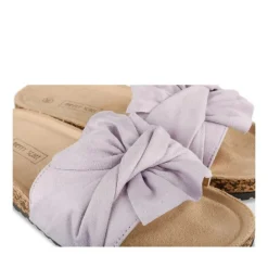 Mules Liège VIOLET Femme Motif Uni A Enfiler