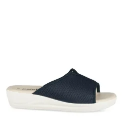 Mules MARINE Femme Motif Uni A Enfiler