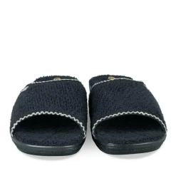 Mules MARINE Femme Motif Uni A Enfiler