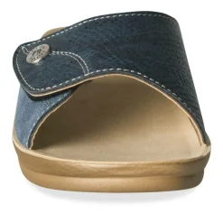 Mules MARINE Femme Motif Uni A Enfiler