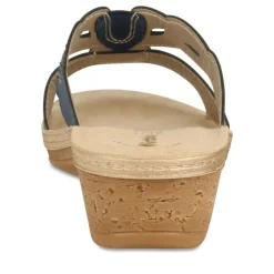 Mules MARINE Femme Motif Uni A Enfiler