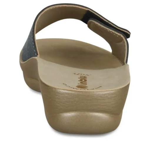 Mules MARINE Femme Motif Uni A Enfiler