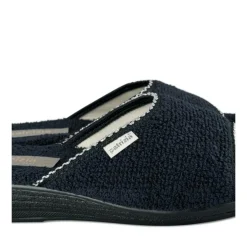 Mules MARINE Femme Motif Uni A Enfiler