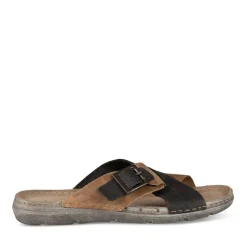 Mules MARINE Homme CUIR