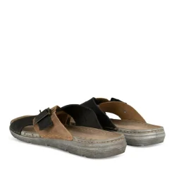 Mules MARINE Homme CUIR