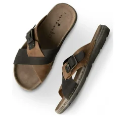 Mules MARINE Homme CUIR