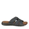 Mules MARINE Homme Motif Uni A Enfiler