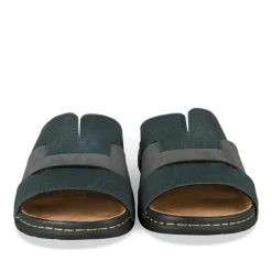 Mules MARINE Homme Motif Uni A Enfiler