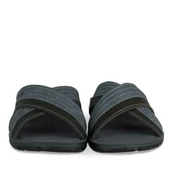 Mules MARINE Homme Motif Uni A Enfiler