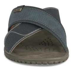 Mules MARINE Homme Motif Uni A Enfiler