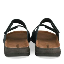 Mules MARINE Homme Motif Uni A Enfiler