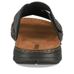 Mules MARINE Homme Motif Uni A Enfiler