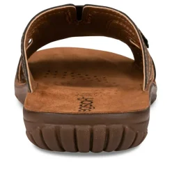 Mules MARRON Homme Motif Uni