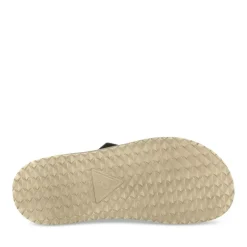 Mules MARRON Homme Motif Uni A Enfiler