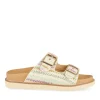 Mules MULTICOLOR Femme Motif Uni A Enfiler