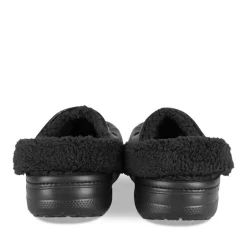 Mules NOIR CROCS Baya Lined Fuzz Strap