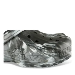 Mules NOIR CROCS Baya Lined Marbled Clog