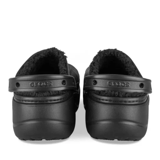 Mules NOIR CROCS Baya Platform Lined Clog