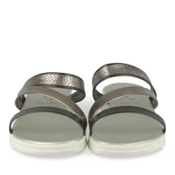 Mules NOIR Femme Motif Animal A Enfiler