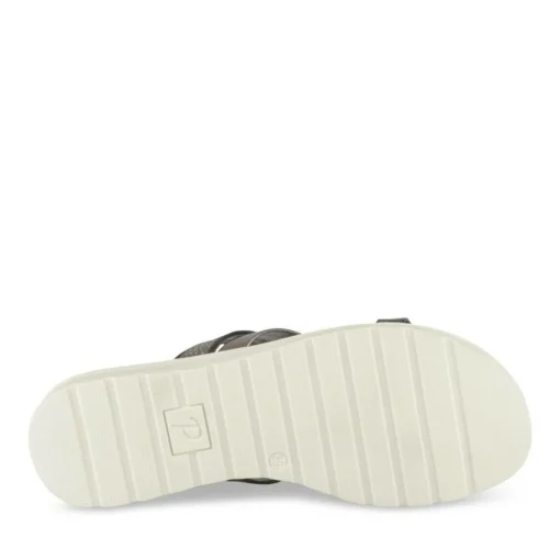 Mules NOIR Femme Motif Animal A Enfiler