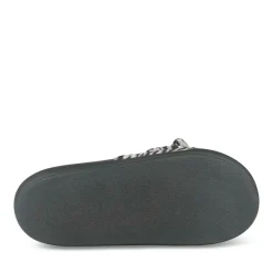 Mules NOIR Femme Motif Animal A Enfiler