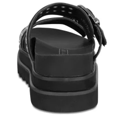 Mules NOIR Femme Motif Clouté A Enfiler