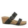 Mules NOIR Femme Motif Paillettes A Enfiler